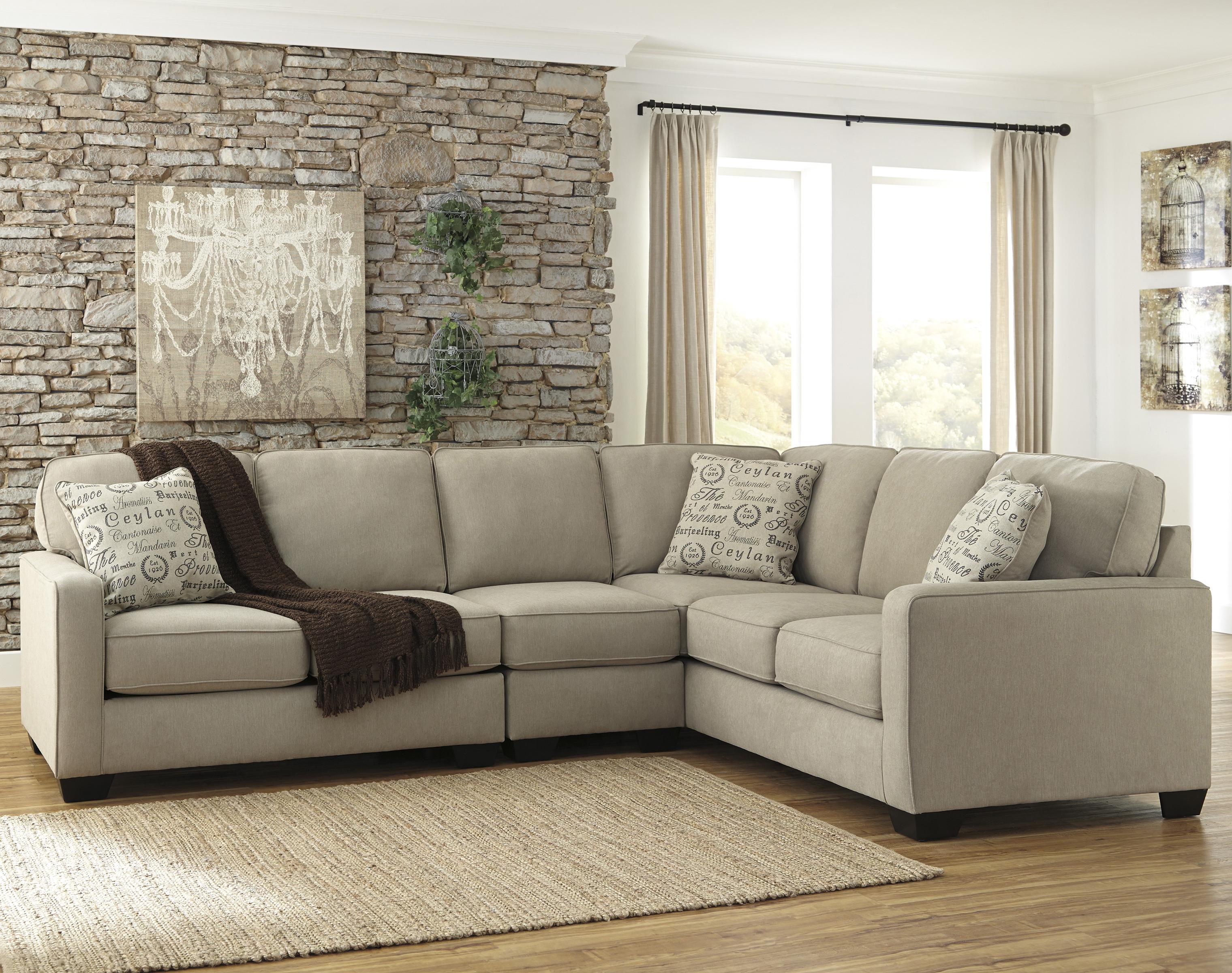 Signature Design by Ashley Alenya Quartz 3Piece Sectional with Left